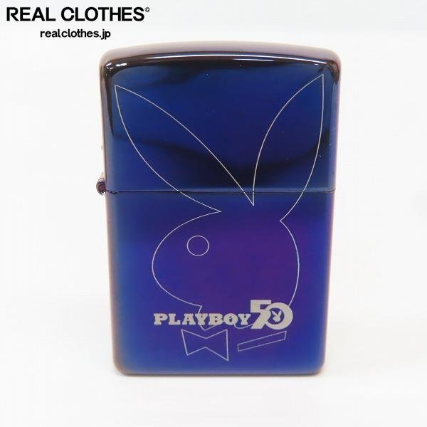 未使用に近い】ZIPPO/ジッポー PLAYBOY/プレイボーイ 50th Anniversary 