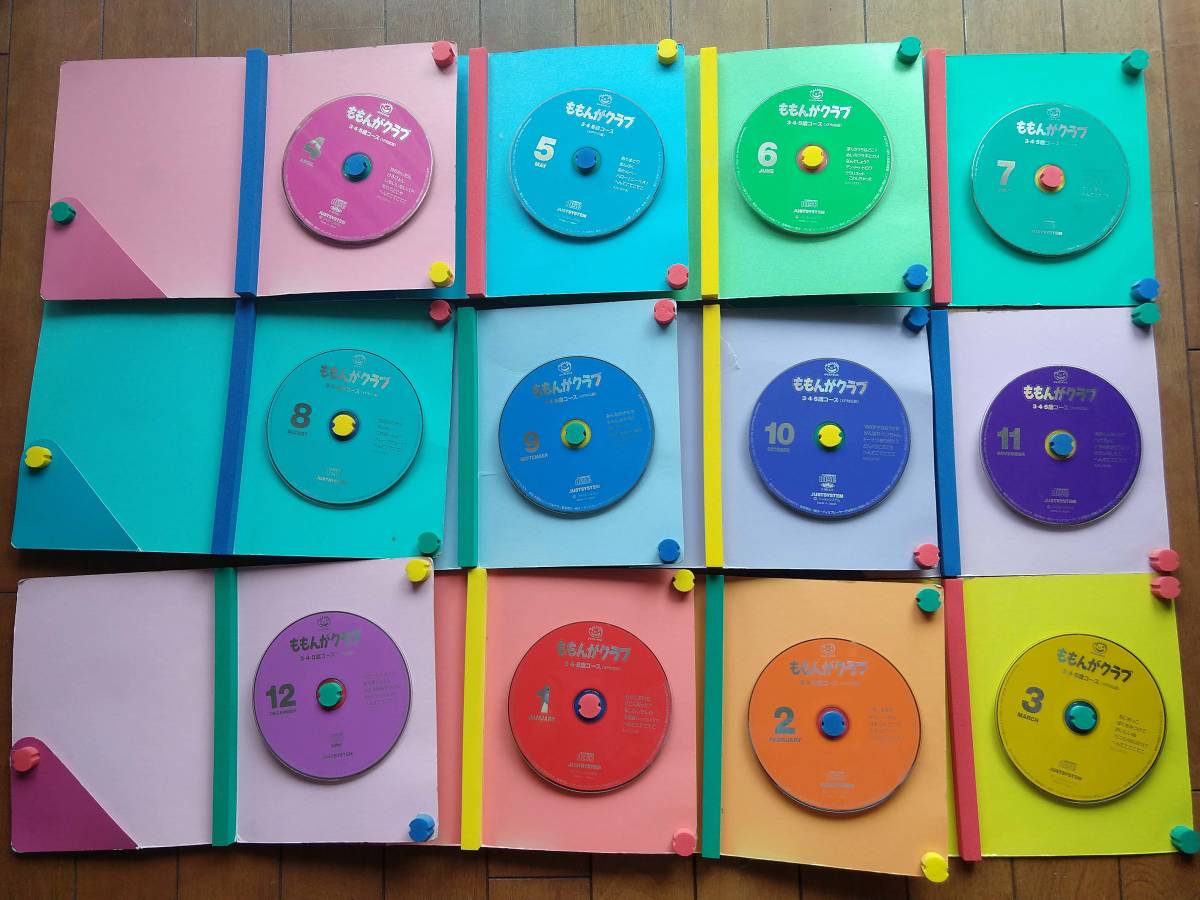 ももんがクラブ　ジャストシステム やや傷や汚れあり】【送料無料】【知育ソフトウェア】ジャストシステム