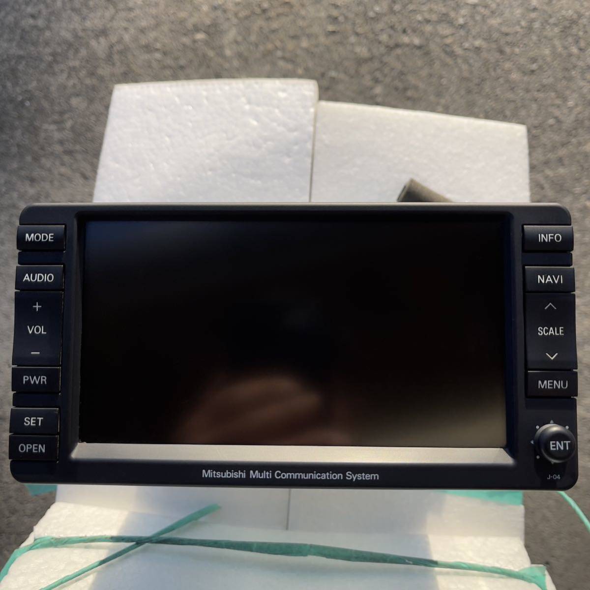 希少　三菱デリカD5 アウトランダー　純正ナビ　mmcs j-13 実働品 程度◎ 三菱 MMCS J-13 ナビ J13 デリカ アウトランダー cv5w