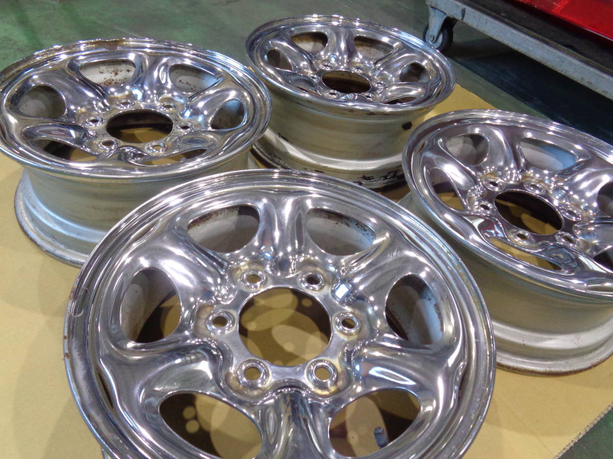 日産テラノ純正メッキホイール 日産テラノ純正メッキホイール