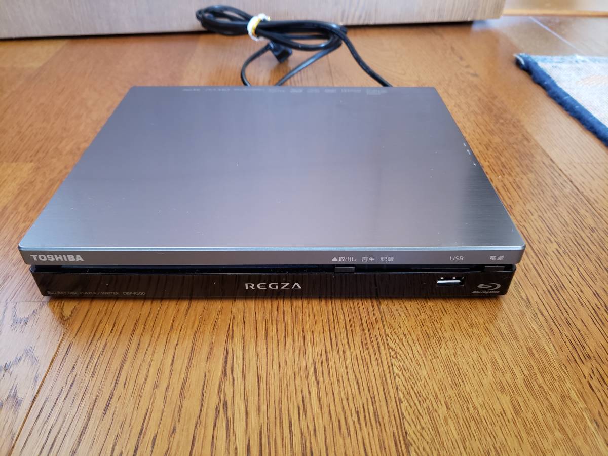 【廃盤品・未使用】東芝 TOSHIBA レグザブルーレイ DBP-R500 DBP-R500/TOP｜レグザブルーレイ/レグザタイムシフトマシン