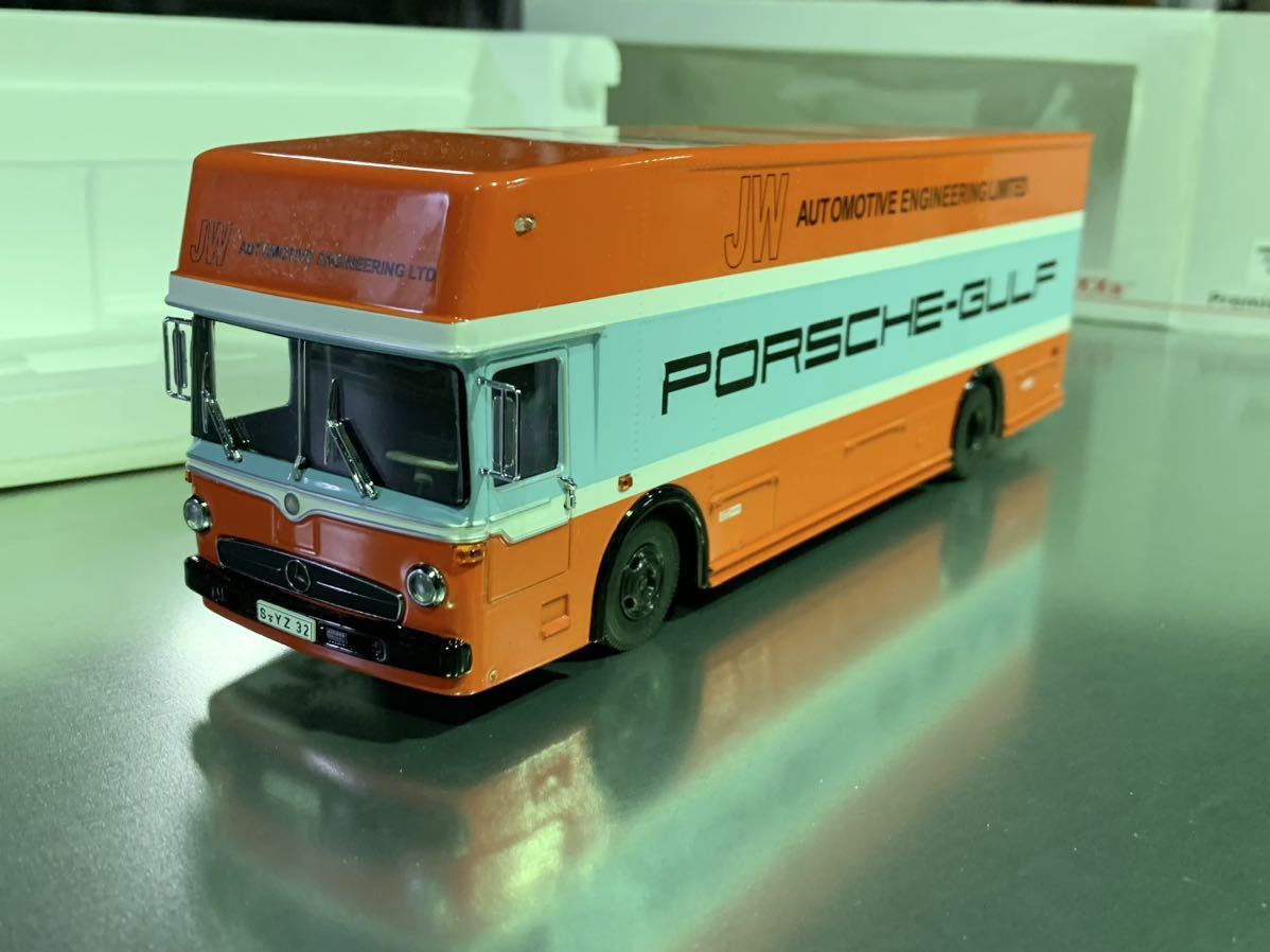 Miniature FAUN KOLOSS 1/43 Premium ClassiXXs - Orange - Réf PCL 47113