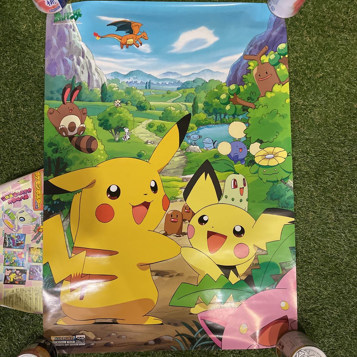 ポケモンポスター　バンプレキャラポスター　非売品 未使用】No.T031 アーケードゲームBANPRESTO バンプレキャラポスター