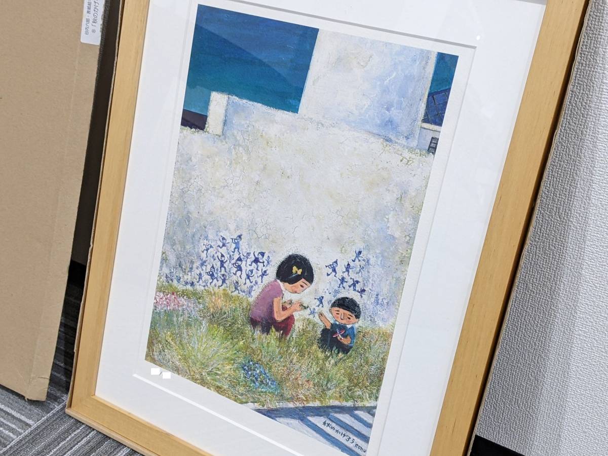 【直筆サイン・EDナンバー入り】　karory　ジークレー　版画　複製原画 直筆サイン・EDナンバー入り】 karory ジークレー 版画 複製原画