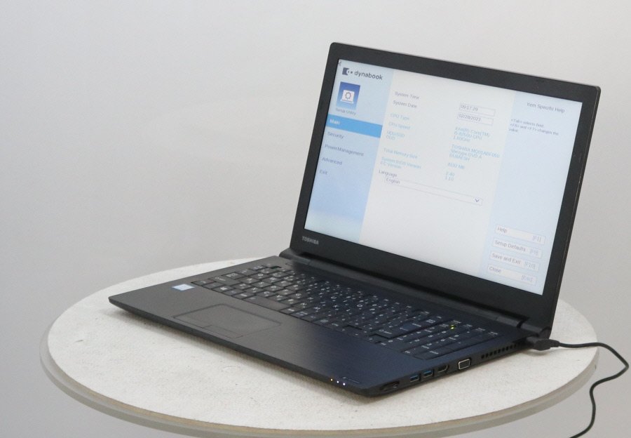 中古ノートパソコン Dynabook PB65MTB41R7PD21 win10pro Core-i5-8250U