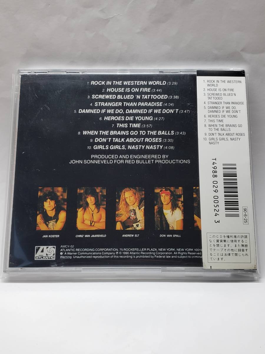 帯あり】 SLEEZE BEEZ スリーズ・ビーズ CD SCREWED BLUED