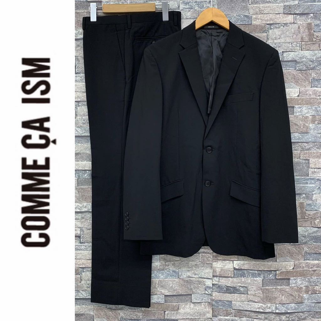コムサデモード メンズ スーツ 黒 サイズ2 COMME CA MEN &frasl; コムサ・メン （メンズ） スーツ | ファッション通販