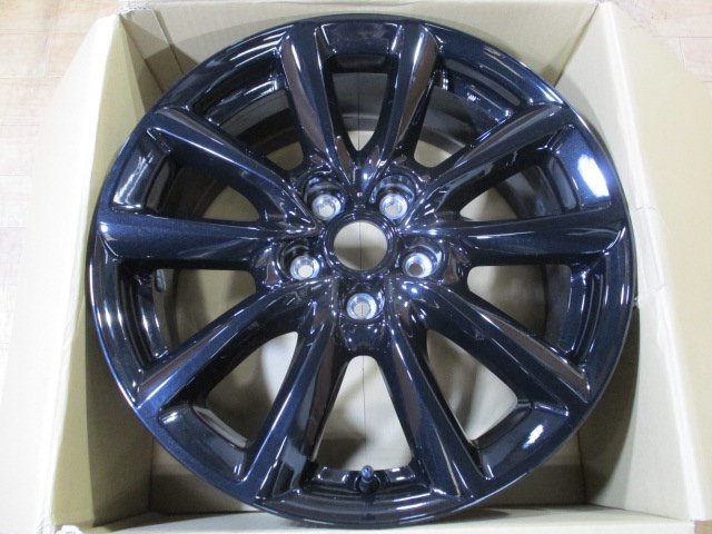 美品 MAZDA3 ファストバック 20X専用黒ホイール 18インチ 7j+45 【公式