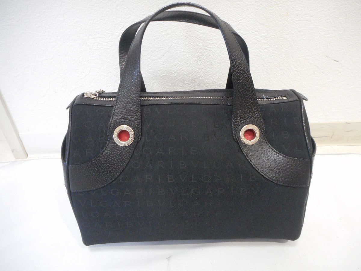 BVLGARIショルダーバッグウィークエンドグレー ロゴマニア 値段交渉  