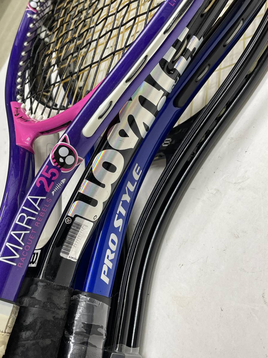 m50725-2298 ソフトテニス ラケット 6本 まとめ売り YONEX iNX10