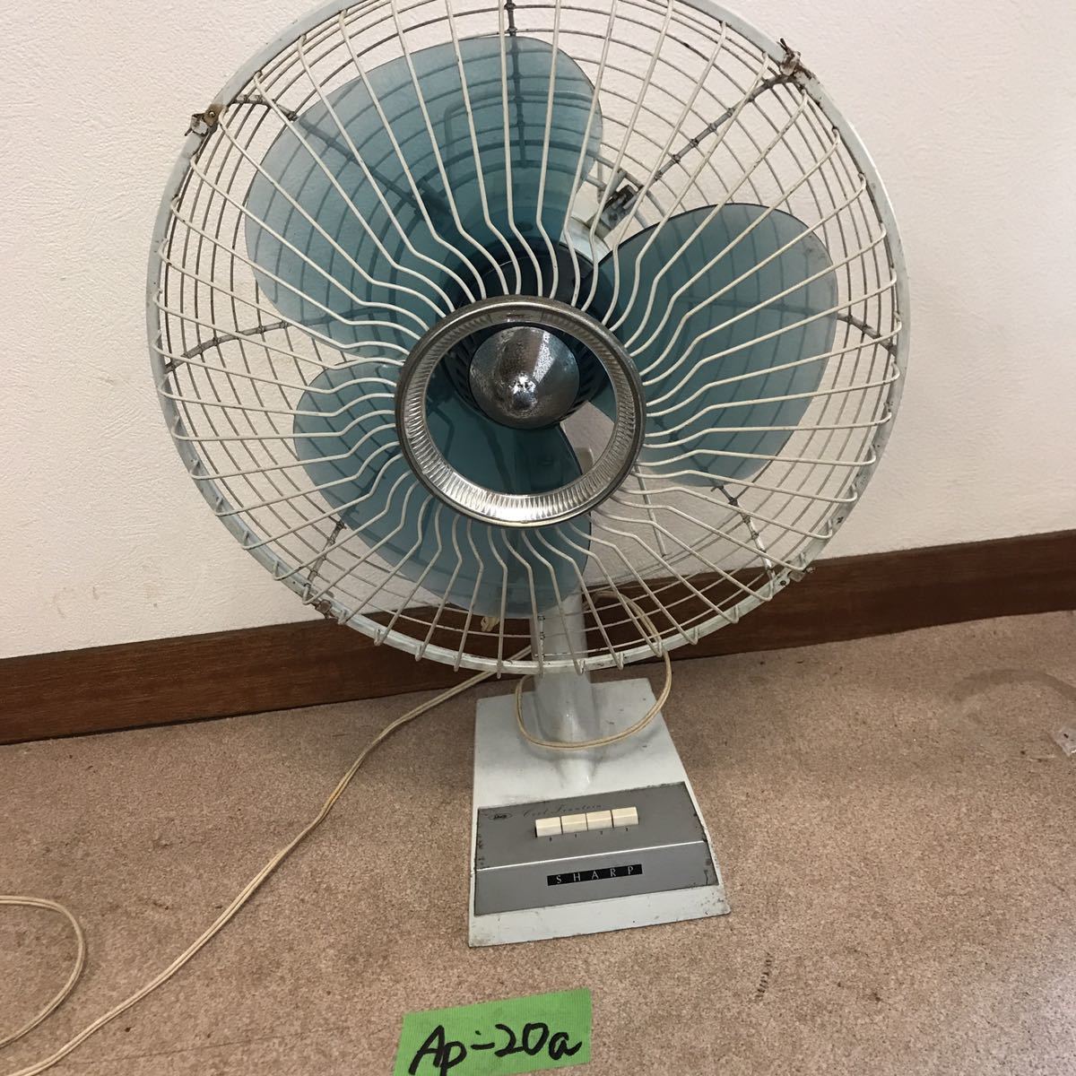 傷や汚れあり】SHARP シャープ ELECTRIC FAN PD-258 30cm 扇風機 中古