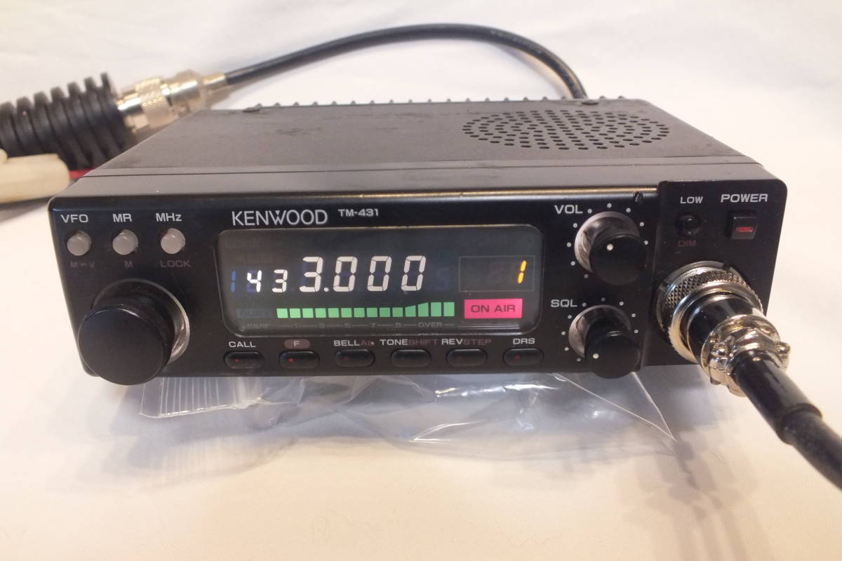 KENWOOD TM-431S 早い者勝ち‼️☆KENWOOD TM-431S 430ハイパワー機☆