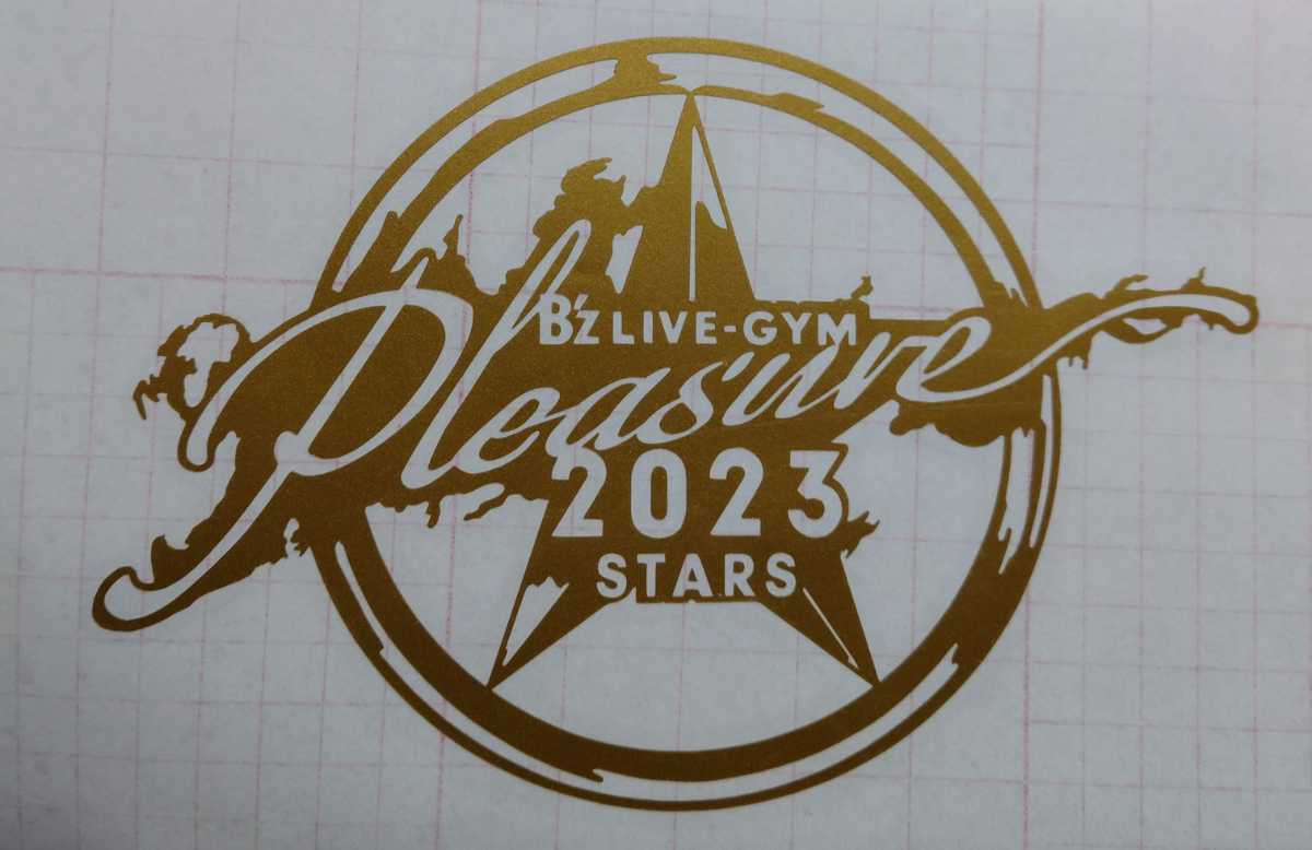 B‘z Plesure 2023 stars 未使用】【リクエスト多数】B'z☆Pleasure 2023 STARS☆15cm☆切り抜き