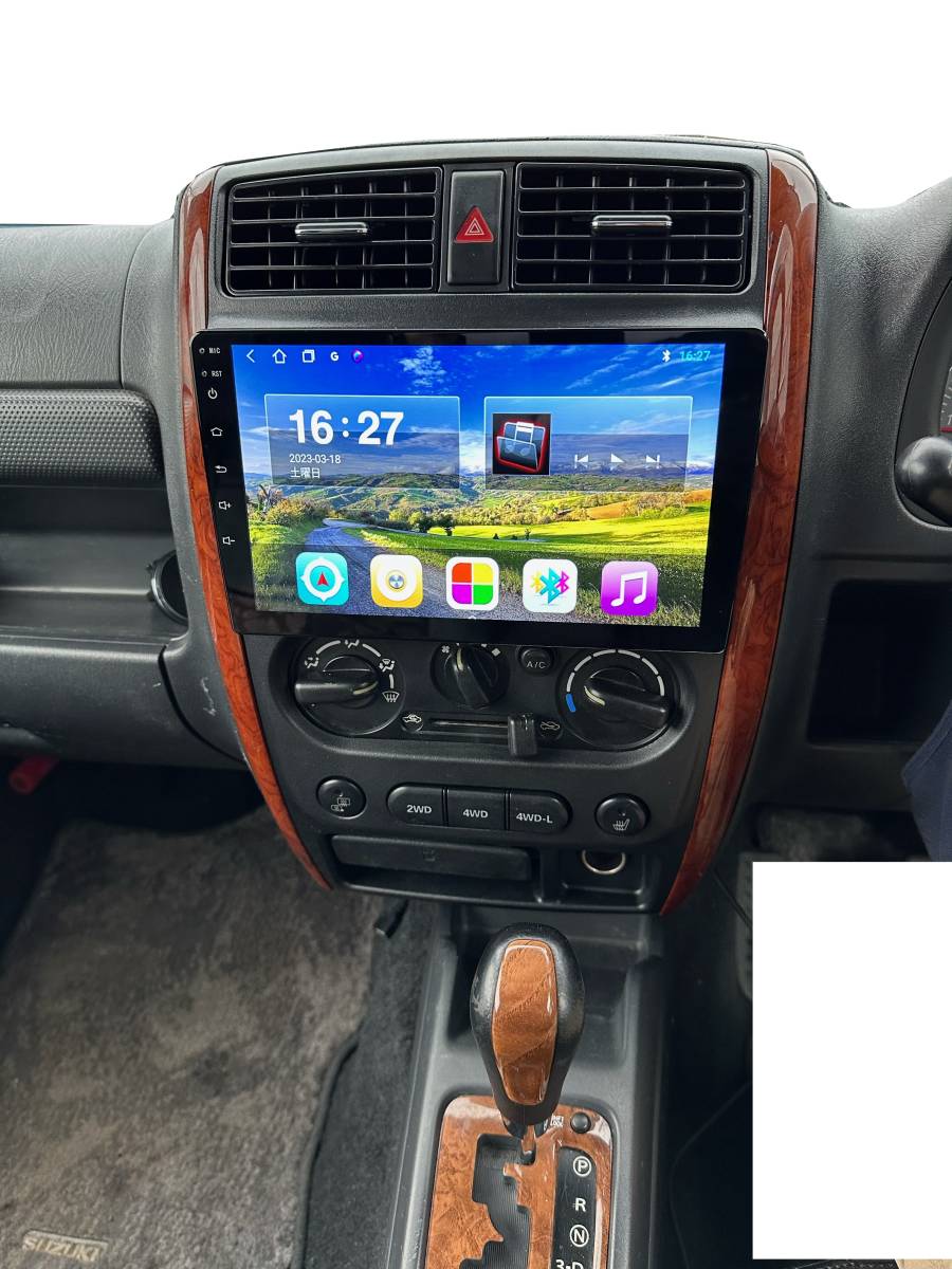 未使用】1円～！ 9インチ JB23 JB43 ジムニー 専用 パネル iPhone
