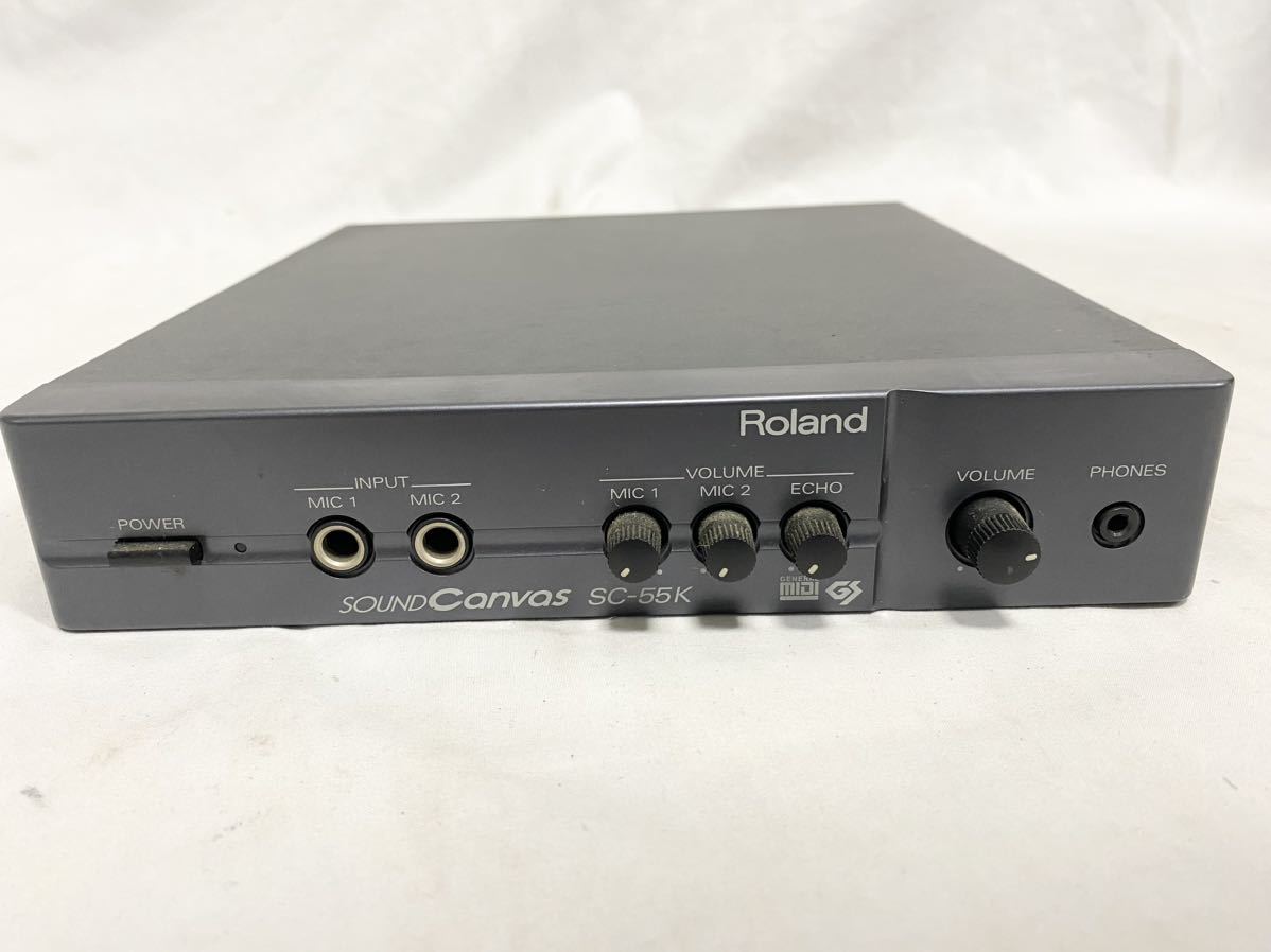 【傷や汚れあり】4K071 Roland ローランド SOUND Canvas 音源モジュール SC55Kの落札情報詳細 ヤフオク落札