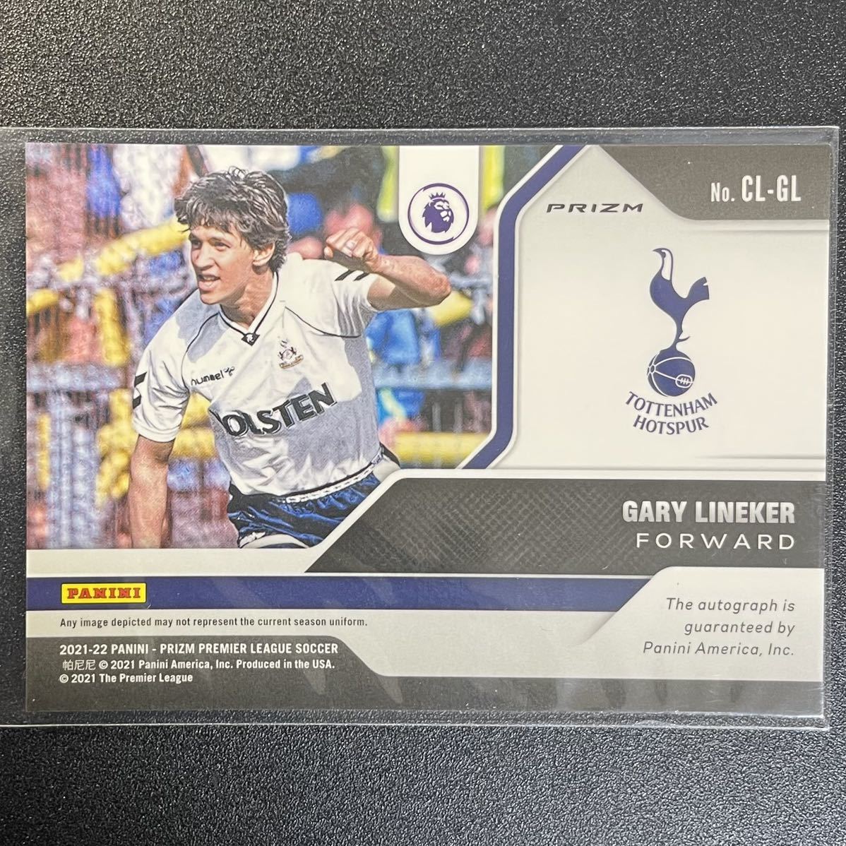 ゲーリー・リネカー サイン入り 着用ユニフォーム 未使用に近い