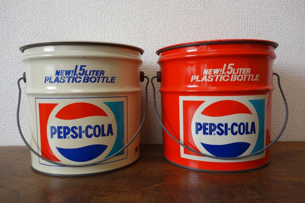 PEPSI ドリンク ブリキ缶 レトロ
