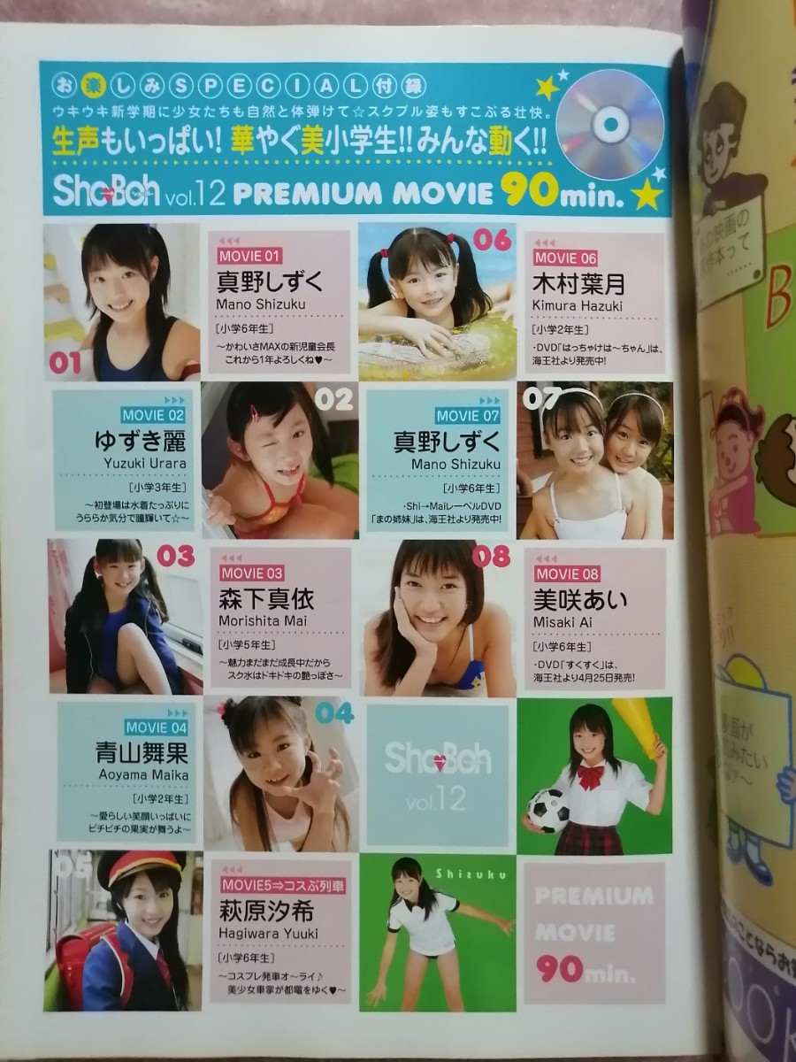 やや傷や汚れあり】【DVD付き写真誌】Sho→Boh ショーボー Vol