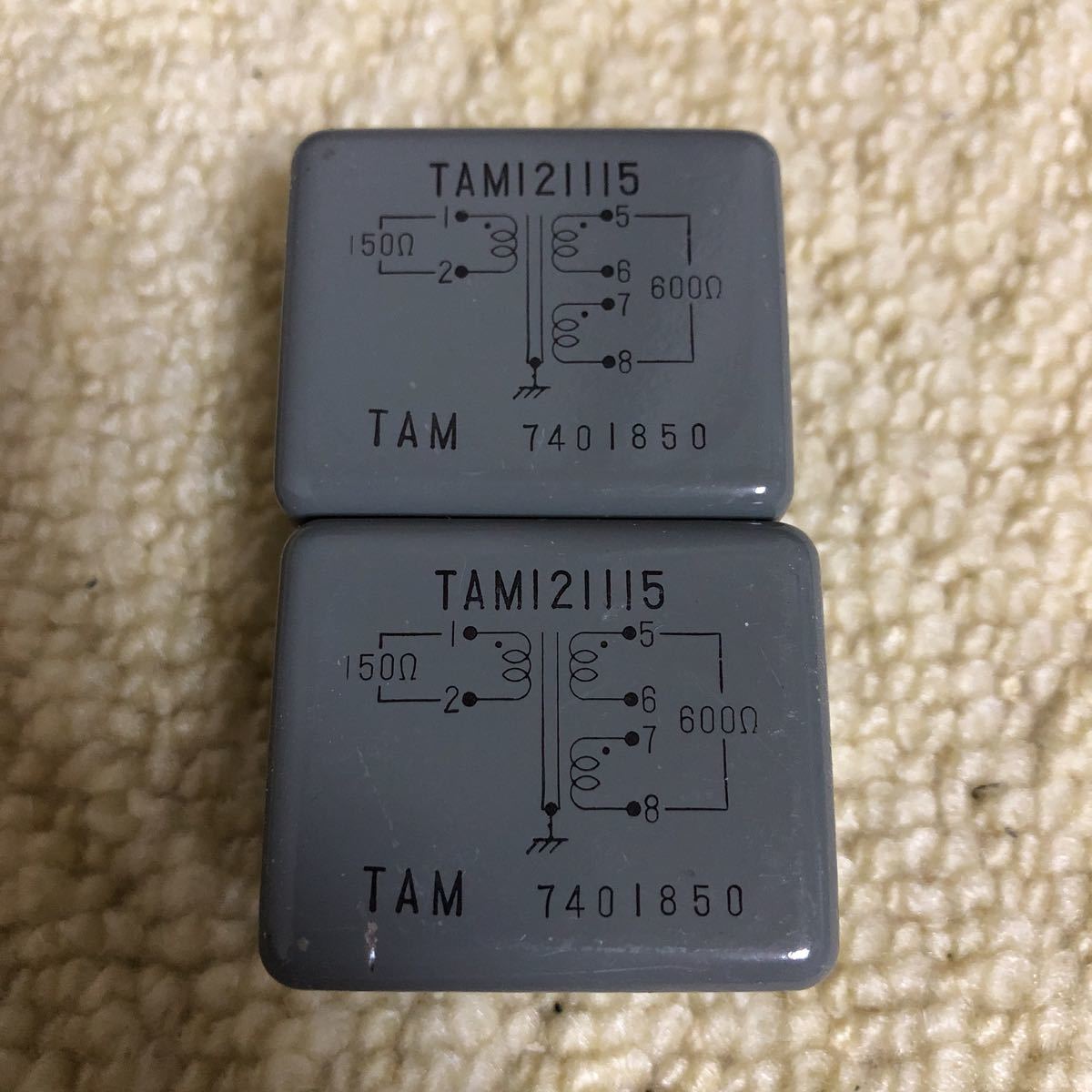 保管品 新品 タムラ(TAMURA)トランス TpB 202 600Ω：600Ω 同