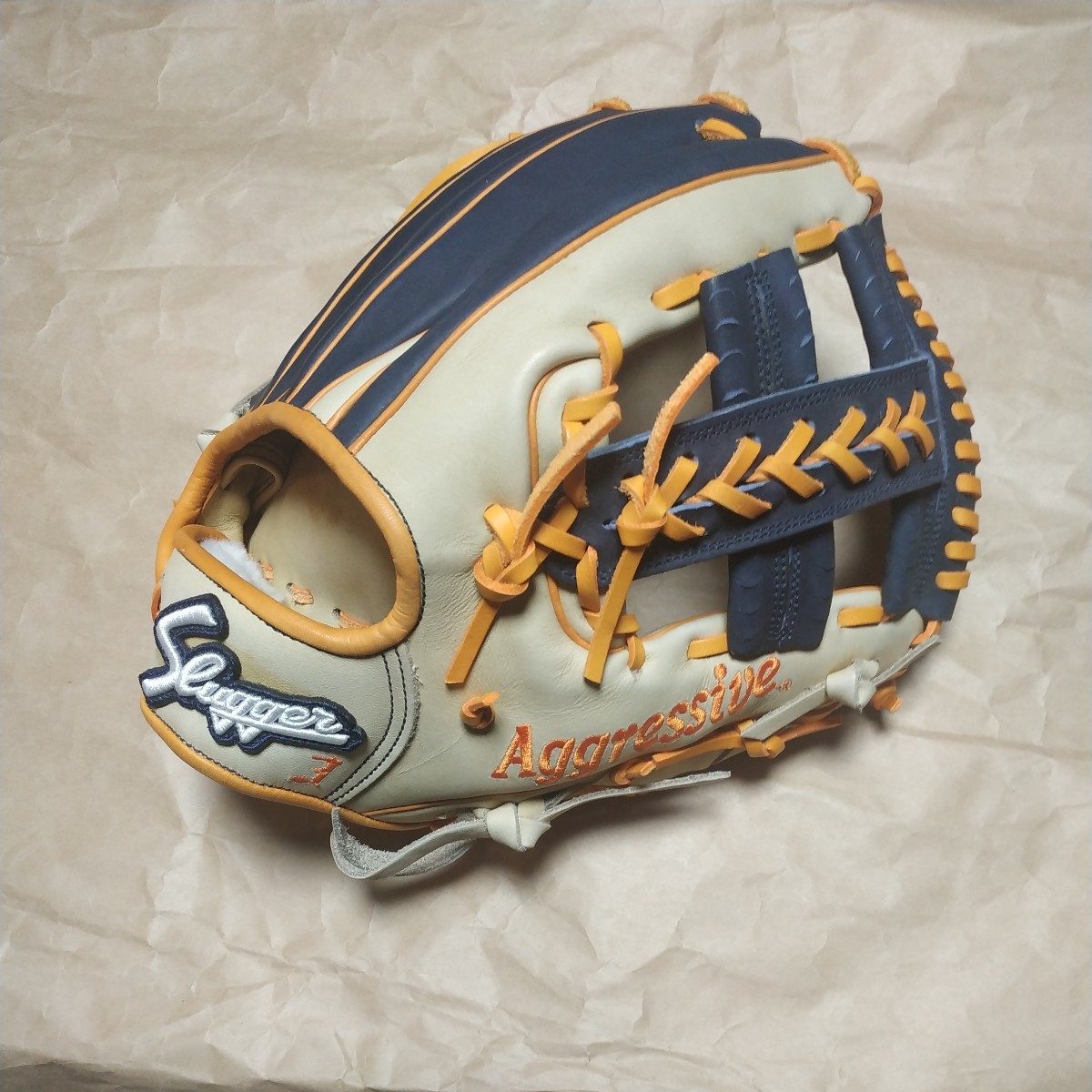 久保田スラッガー 硬式外野手用グローブオーダー 侍JAPANカラー 久保田