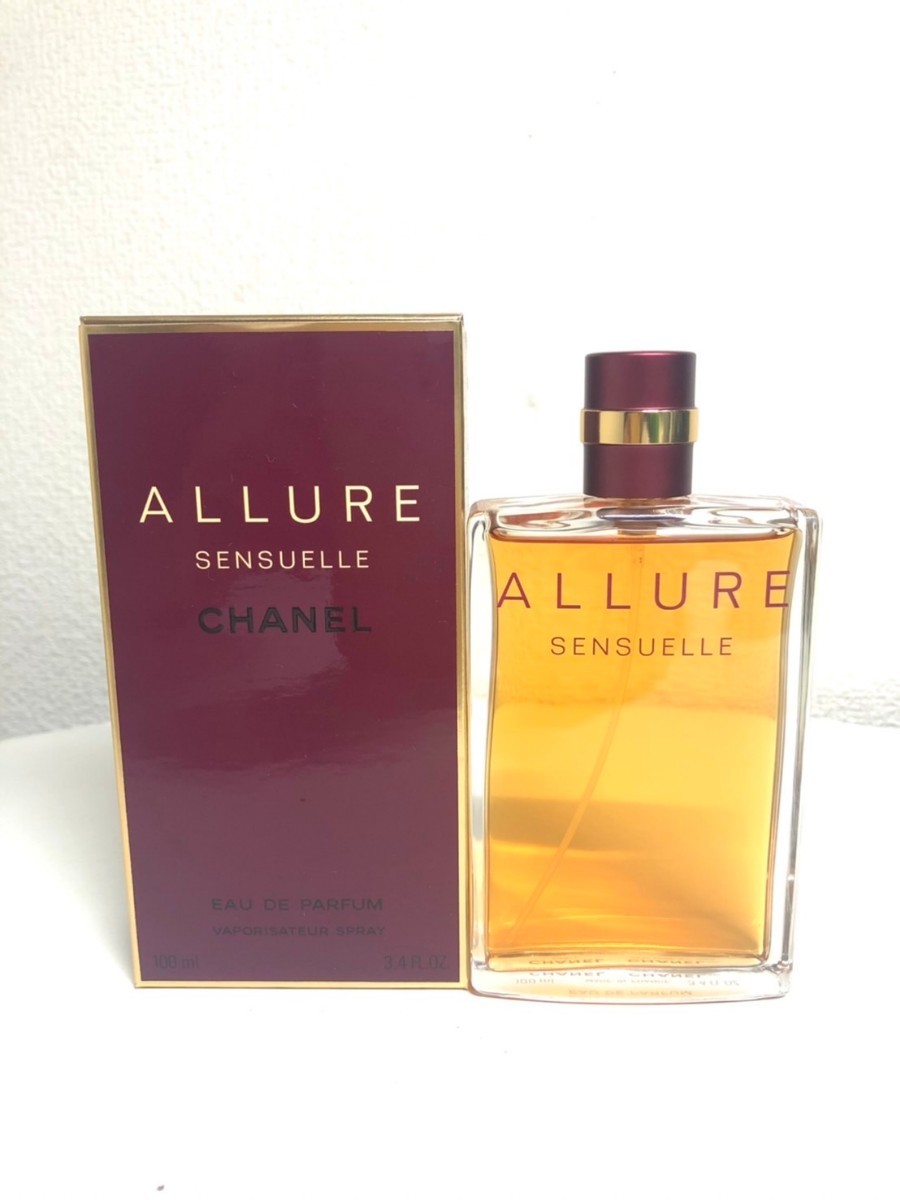 【未使用に近い】CHANEL ALLURE SENSUELLE シャネル アリュール センシュアル オードゥ パルファム 100ml 香水の