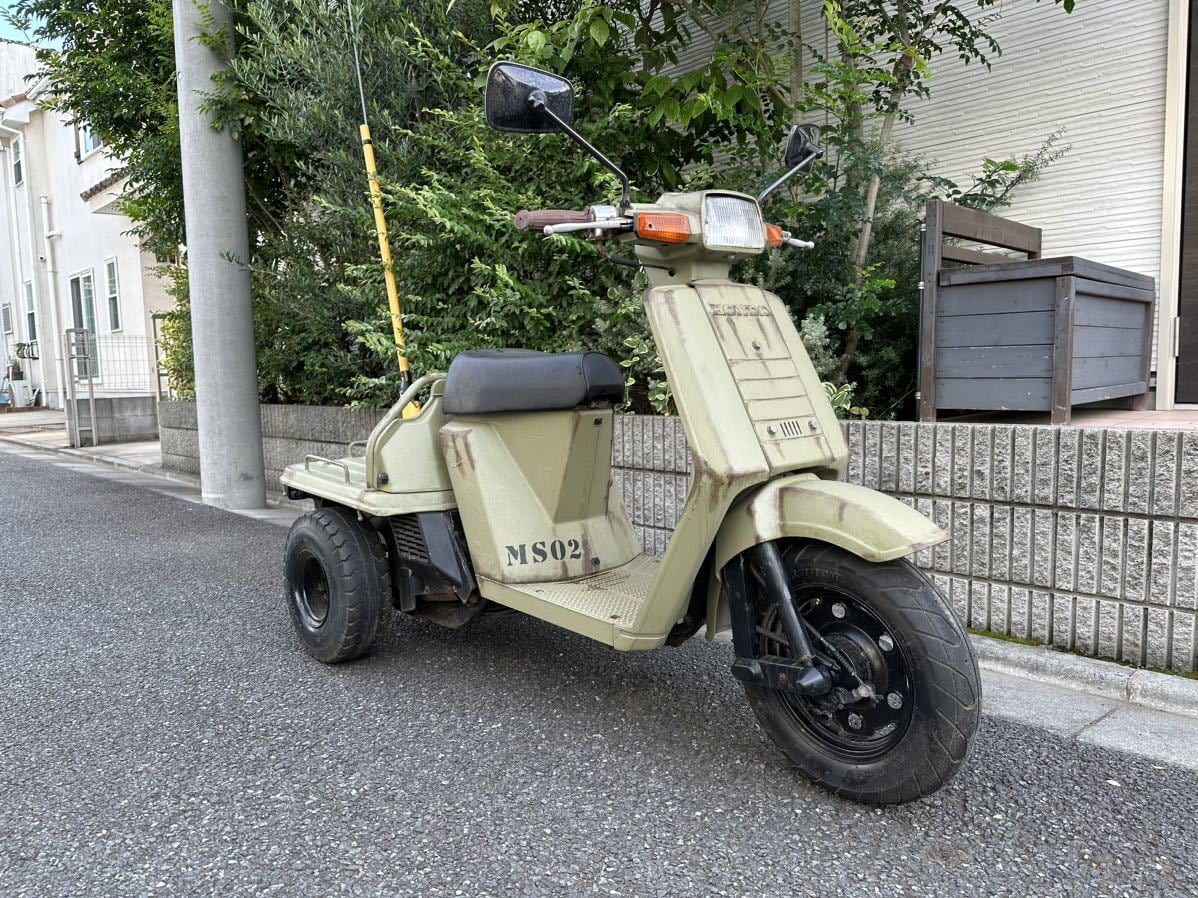 ホンダ　ジャイロUP 2スト　3輪バイク　TA01 ジャイロアップ　ミニカー ホンダ ジャイロUP 2スト 3輪バイク TA01 ジャイロアップ ミニカー 楽