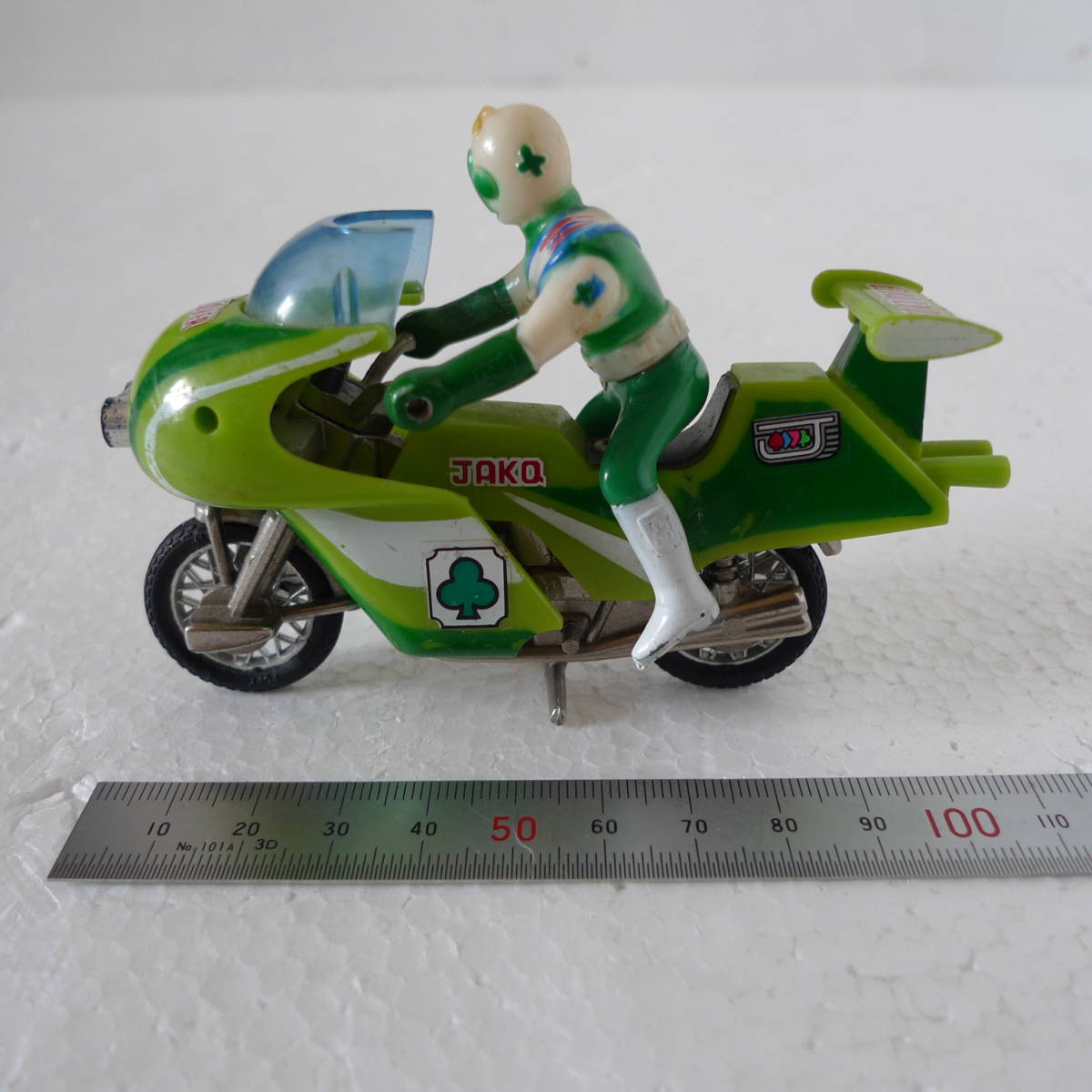 ジャッカー電撃隊　クローバーキング　ソフビ　ポピー　当時物　年代物 ジャッカー電撃隊クローバーキング ミクロマン昭和レトロ