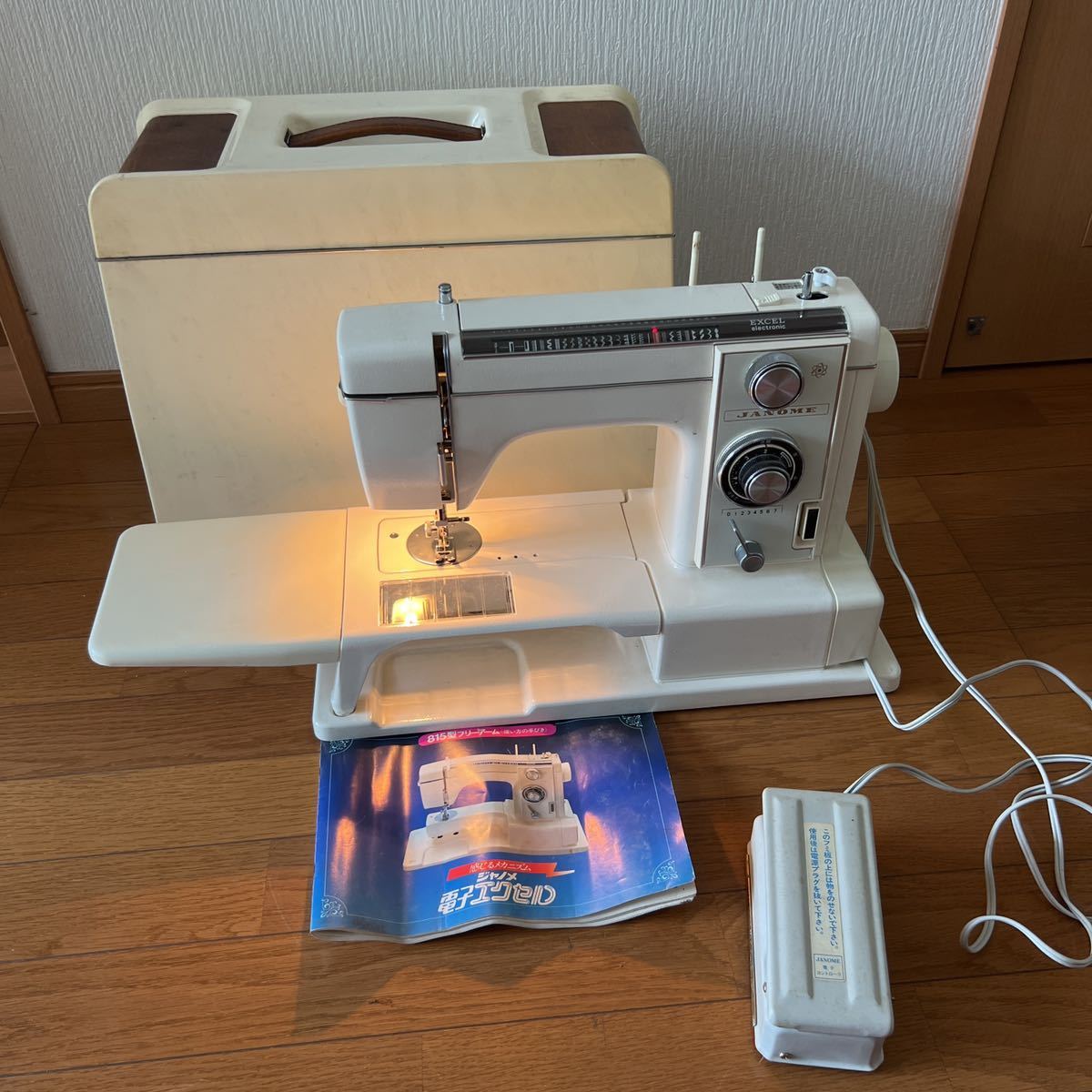 蛇の目ミシン工業 ジャノメ JANOME 814型 ミシン 電子エクセル