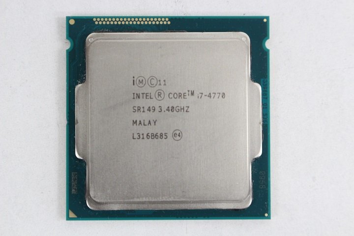 【やや傷や汚れあり】ジャンク Intel CPU 第4世代 Core i7 4790 3.60GHz LGA1150 PC用品 ...