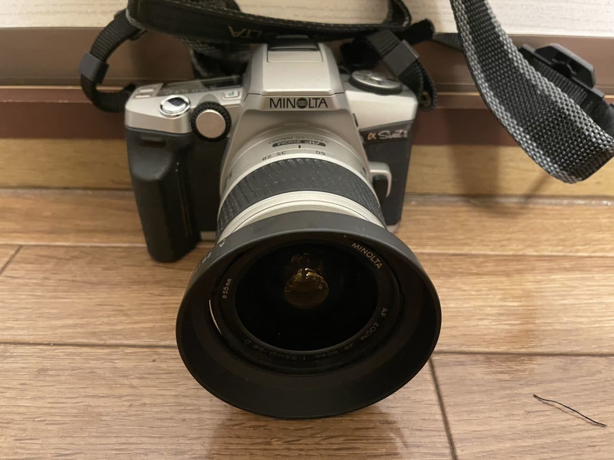 MINOLTA α Sweet銀塩フィルム一眼レフカメラ&単焦点レンズ50mm 【公式