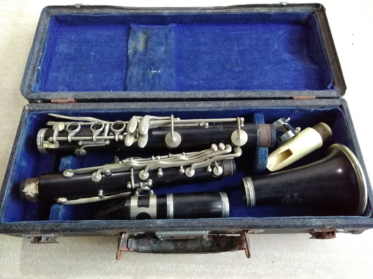 MITSUKE バスクラリネット用エンドピン チタン入り真鍮 (先端：チタン