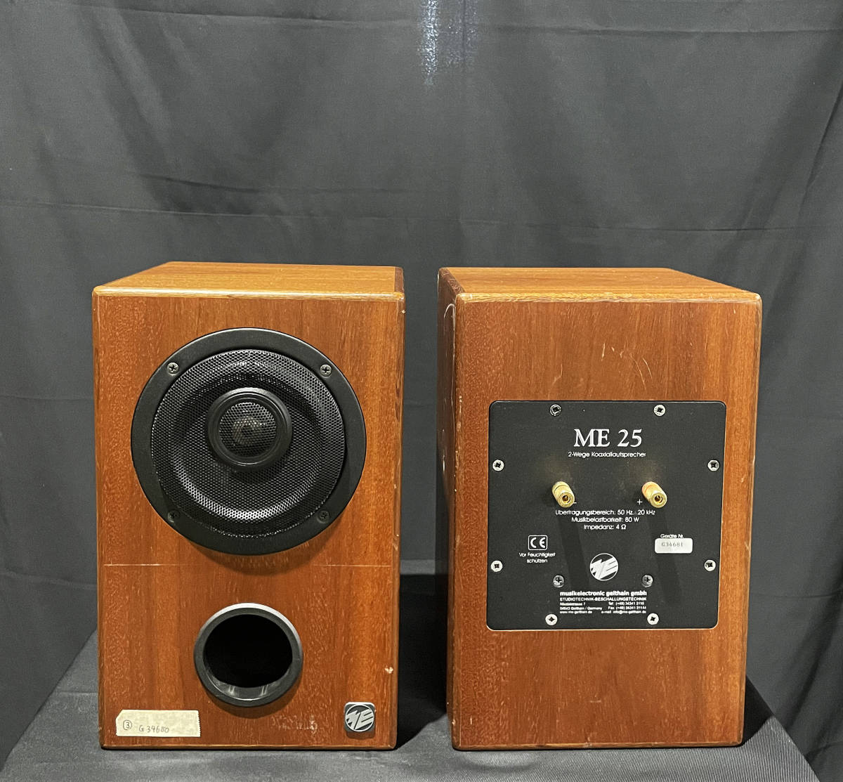 MUSIK ERECTRNIC GEITHAIN MO-1P ペア