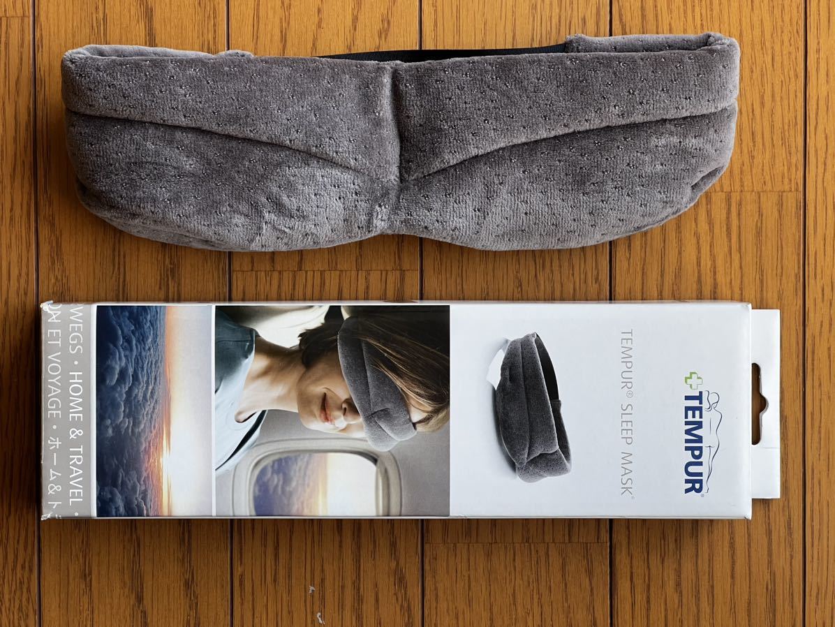 【未使用に近い】テンピュール TEMPUR アイマスク スリープマスク グレー 試着程度の落札情報詳細 ヤフオク落札価格検索 オークフリー