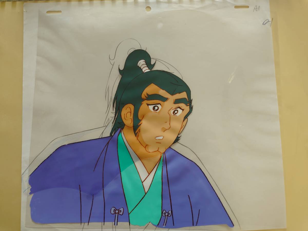 一休さん セル画2枚 一休さんと秀念さん