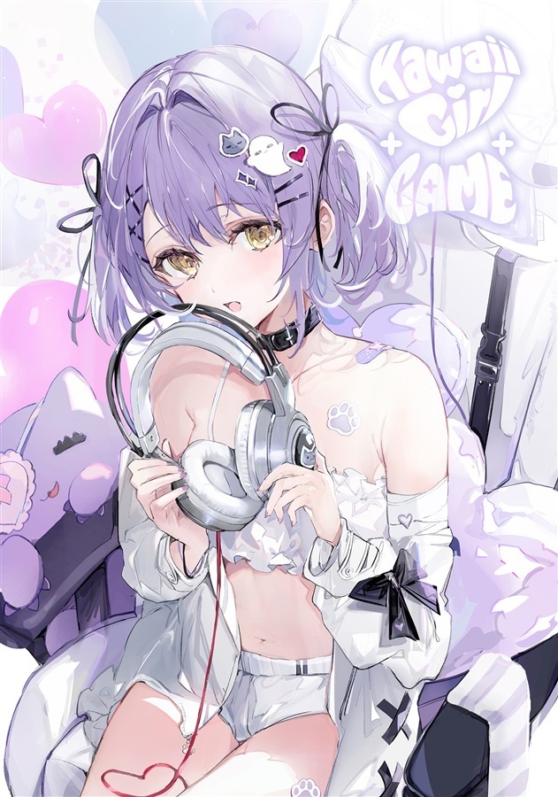 未使用】C102 コミケ102 nec0i sia 『kawaii girl + game』 検