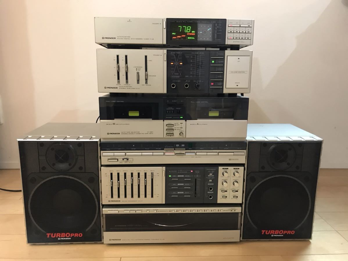 傷や汚れあり】PIONEER パイオニア 2代目プライベート Private A-X7,CT