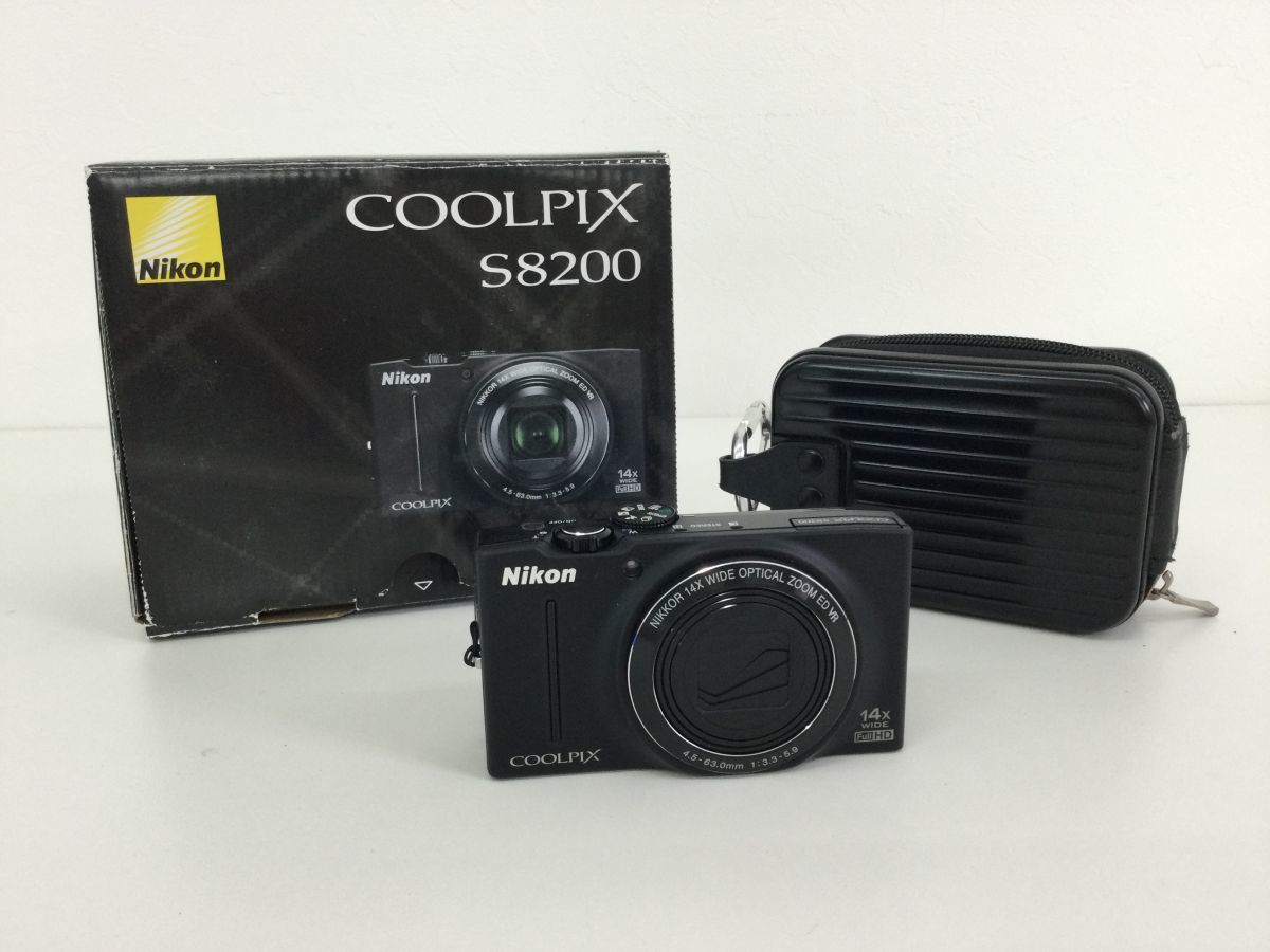 Nikon COOLPIX S8200 コンパクトデジタルカメラ カメ女 ブラッ Nikon