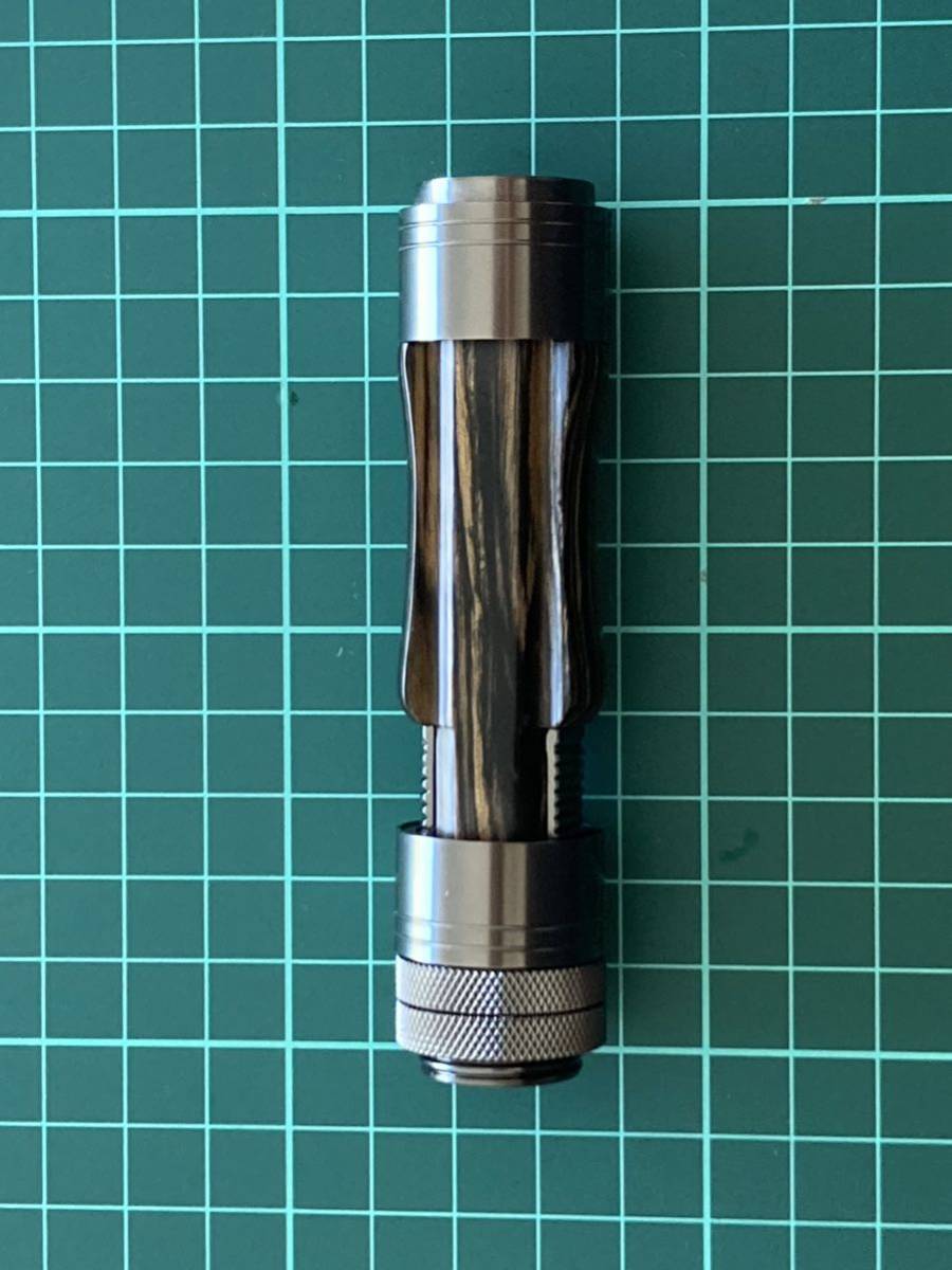 花梨　トラウトロッド用ウッドリールシート ベイト用　内径11.2mm 花梨 トラウトロッド用ウッドリールシート ベイト用 内径11.2mm