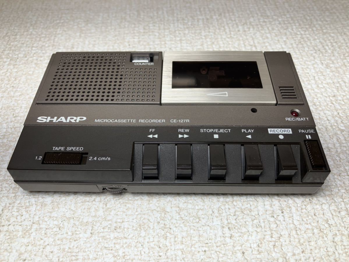 SHARP シャープ CE-127R マイクロカセットレコーダー Yahoo!オークション -「ce-127r」の落札相場・落札価格
