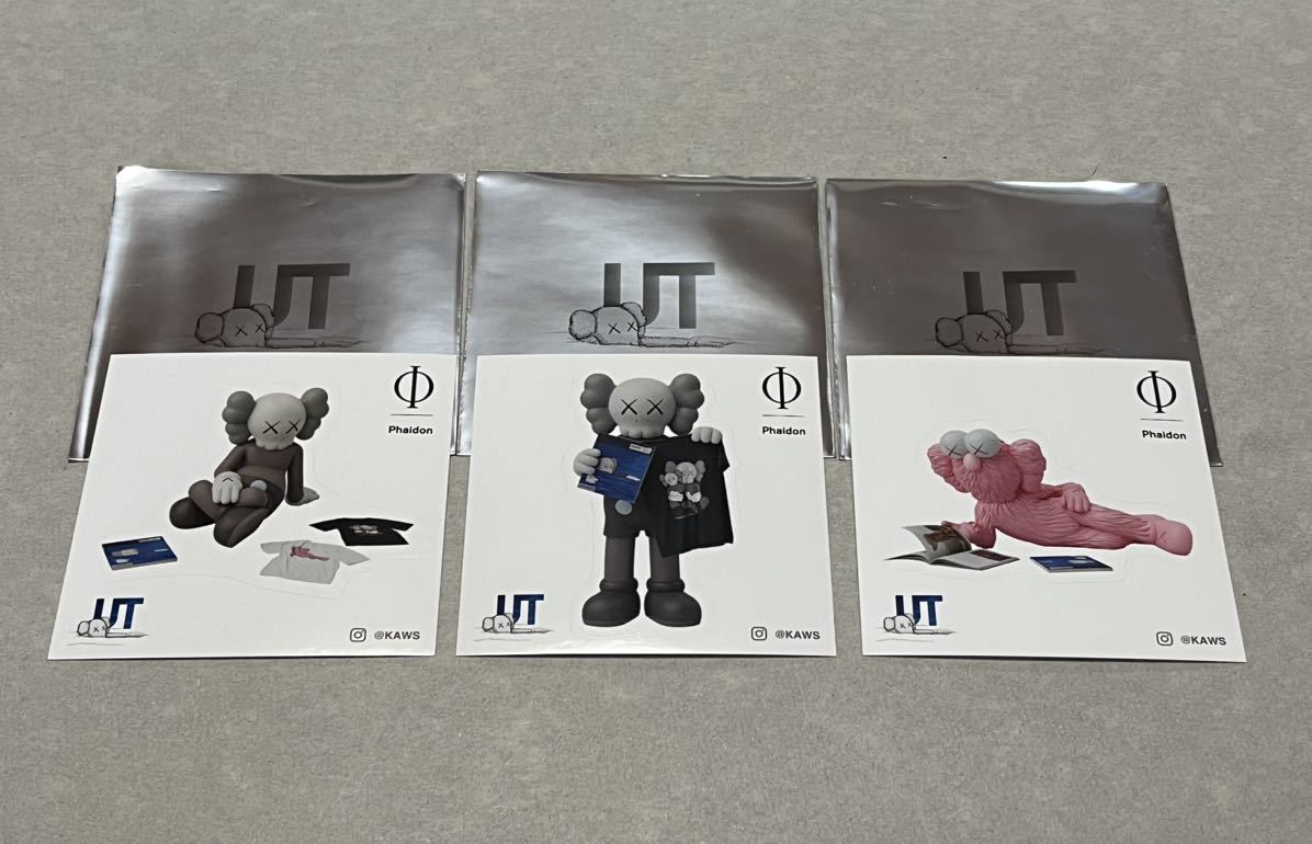 新品】KAWS カウズ コラボ シール ステッカー（27枚）の落札情報詳細