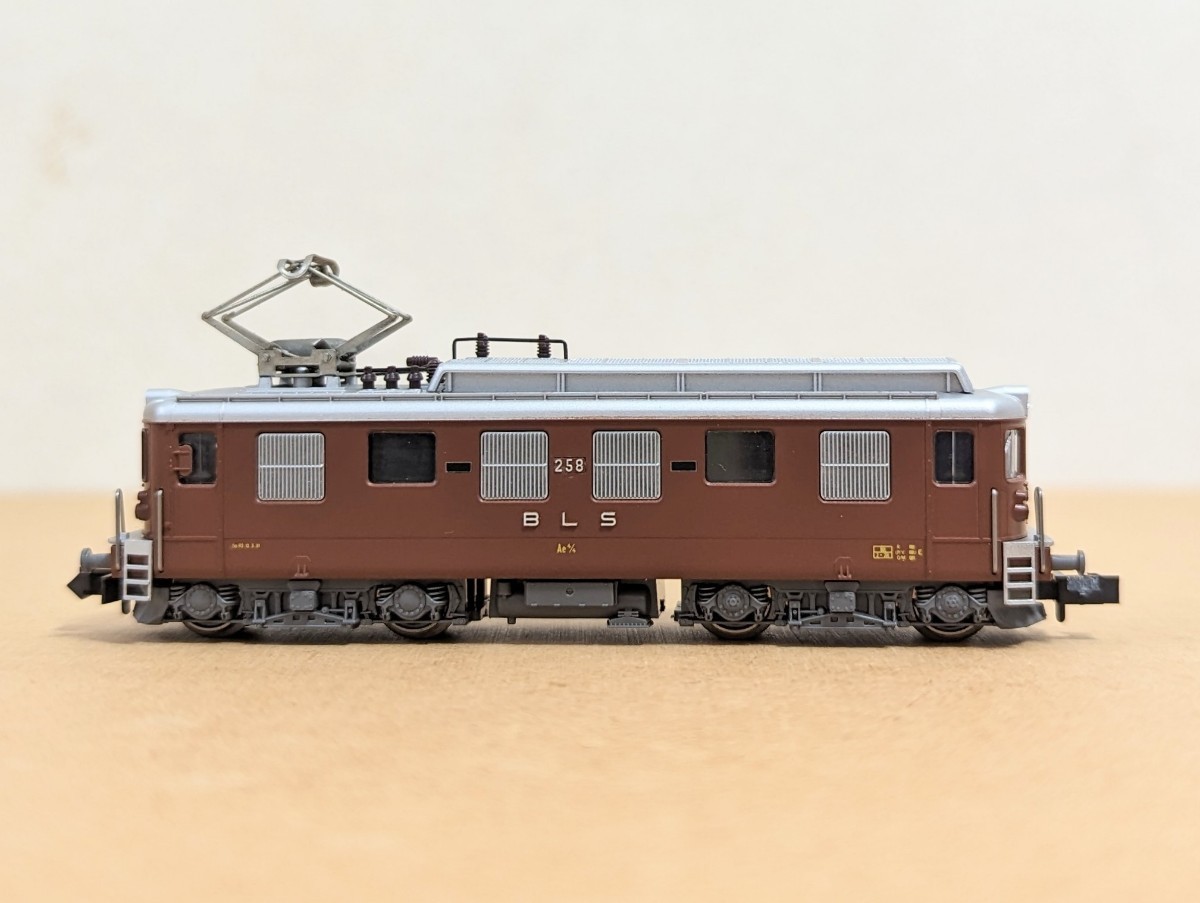 KATO 13705 BLS鉄道 スイス Nゲージ 鉄道模型 やや傷や汚れあり】HOBBY TRAIN 13705 KATO製造 スイス BLS鉄道