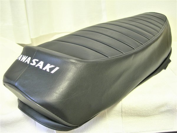 500SS マッハ H1B 新品 シート レザー リプロ品 H1C KAWASAKI カワサキ☆