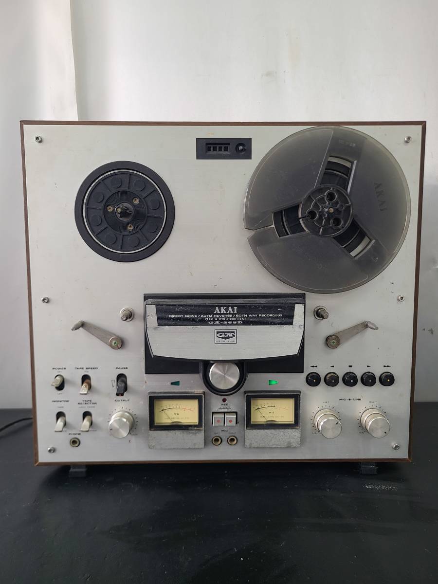 【やや傷や汚れあり】 3451 AKAI GX-265D アカイ オープンリールデッキの落札情報詳細 - ヤフオク落札価格検索 オークフリー