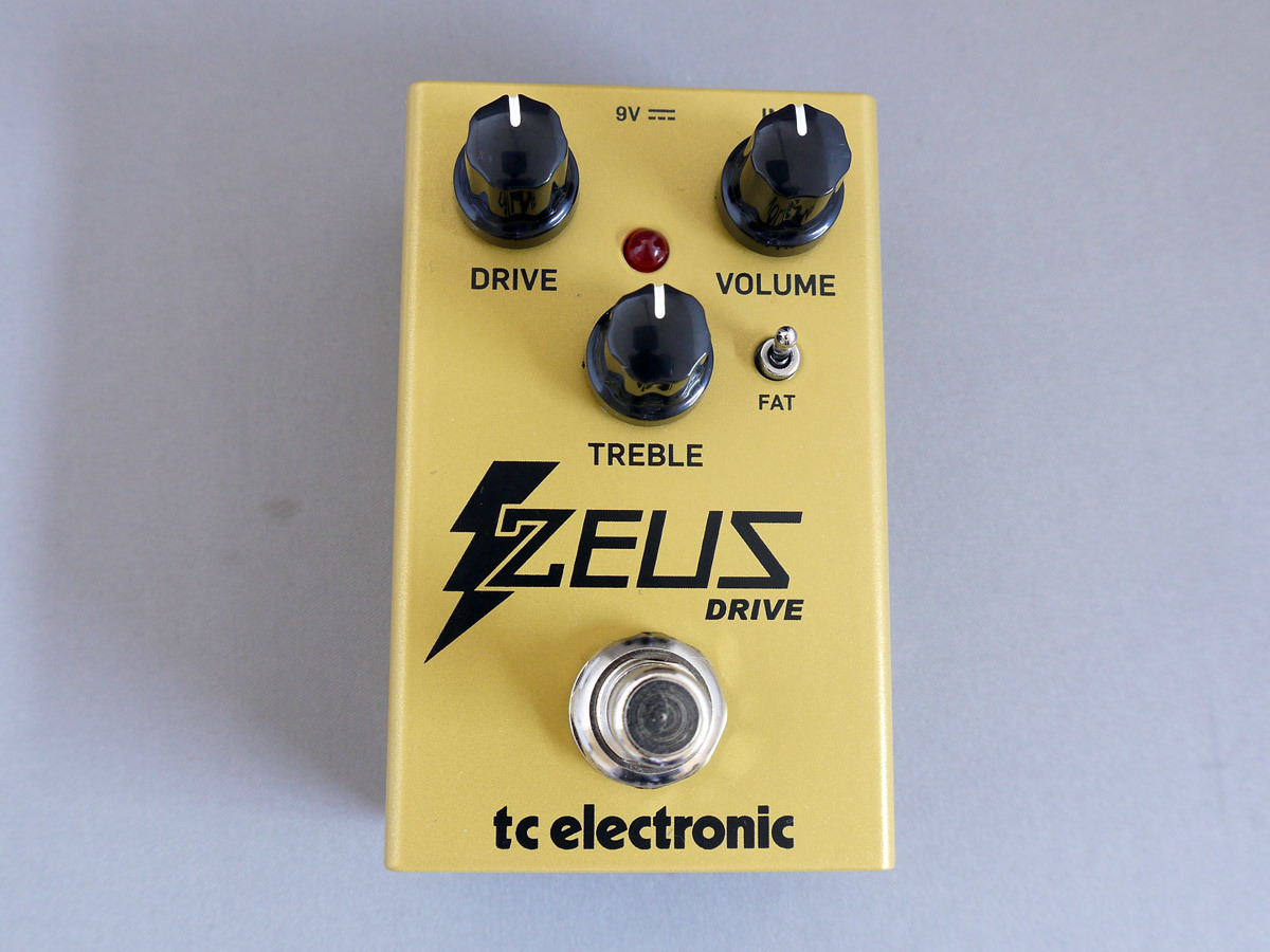 【目立った傷や汚れなし】【美品】 te electronic ZEUS DRIVE ギターエフェクター オーバードライブペダルの落札情報詳細