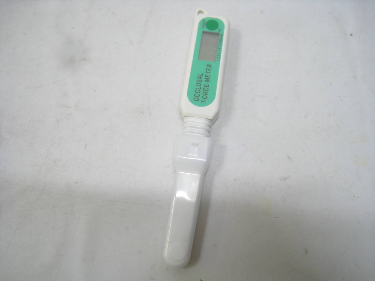 【未使用】新品 長野計器 オクルーザルフォースメータ GM10 OCCLUSAL FORCEMETER 歯科用咬合力計 測定器 白 ホワイトの落札情報詳細 ヤフオク落札価格検索 オークフリー
