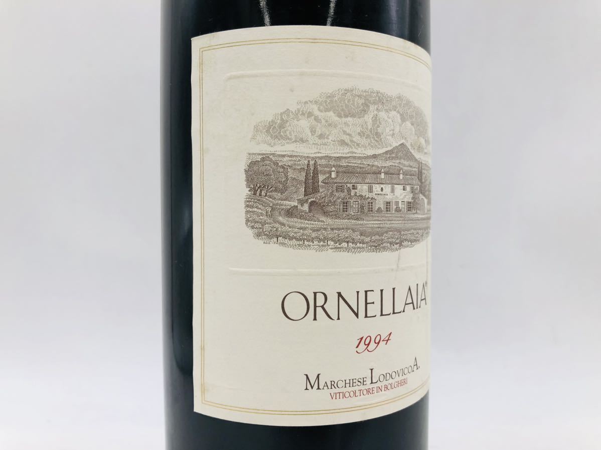 1円~ ORNELLAIA（オルネライア）1993 13％ 750ml O22C150024 食品、飲料