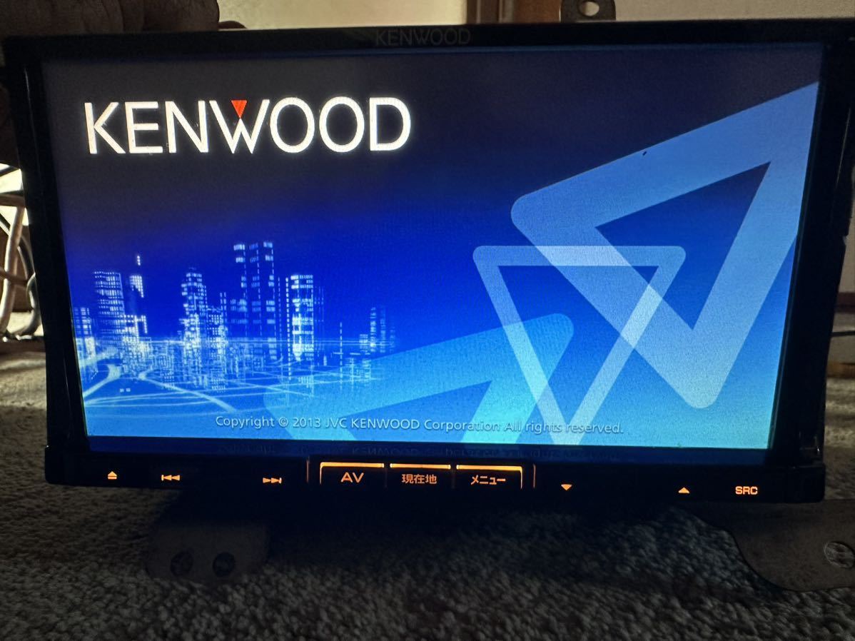 【目立った傷や汚れなし】KENWOOD ケンウッド MDVL500 2014年製 USB DVD CD 再生 フルセグの落札情報詳細