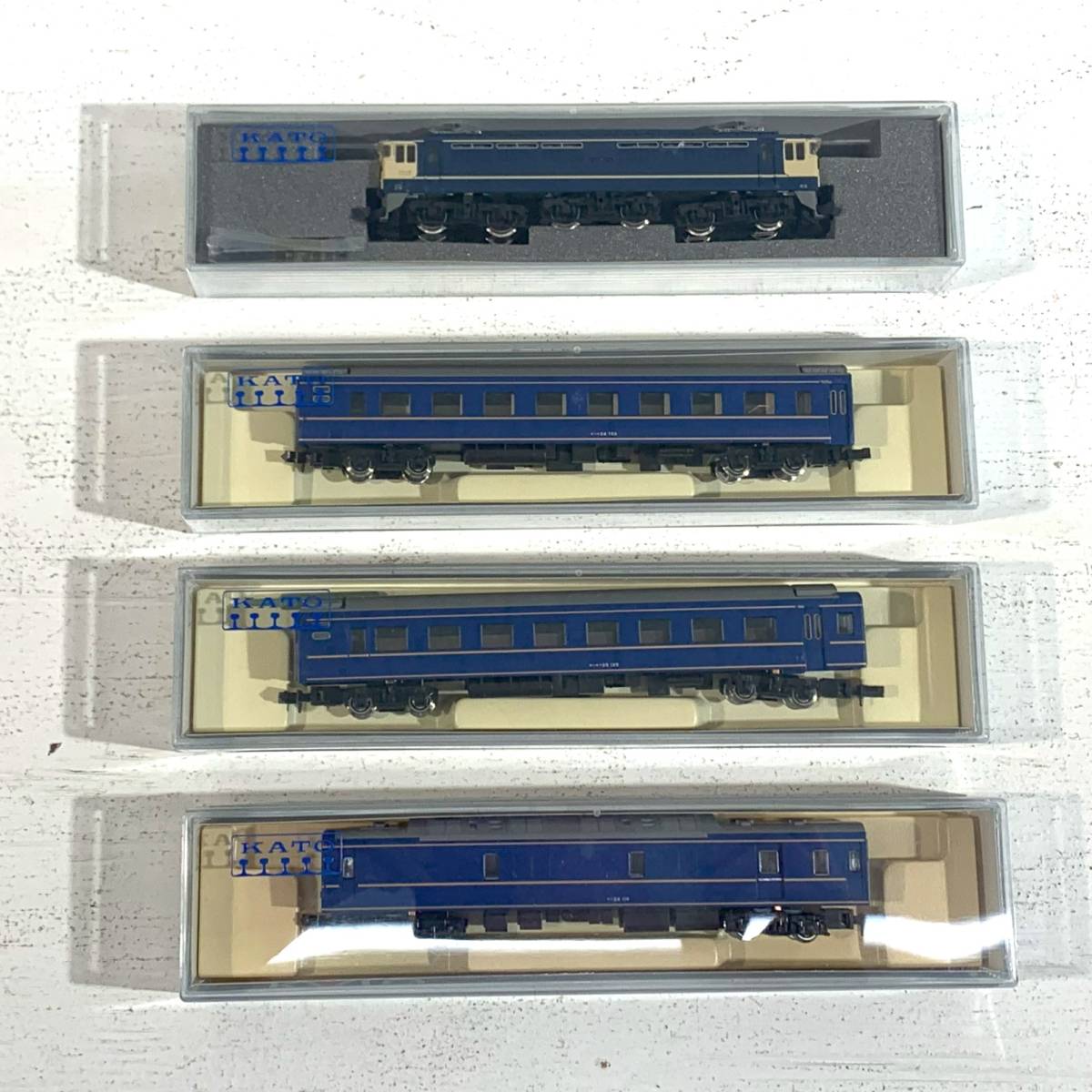 Nゲージ KATO ブルートレインセット EF65 1000(中古) Nゲージ KATO ブルートレインセット EF65 1000(中古) 楽天市場】【中古