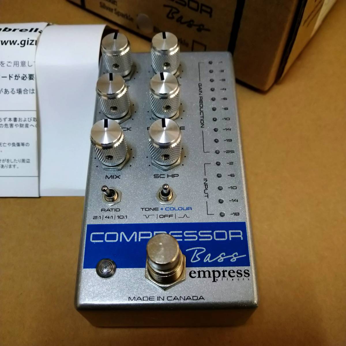 EMPRESS エンプレス　compressor コンプレッサー Empress Effects ( エンプレスエフェクト ) Compressor 送料無料