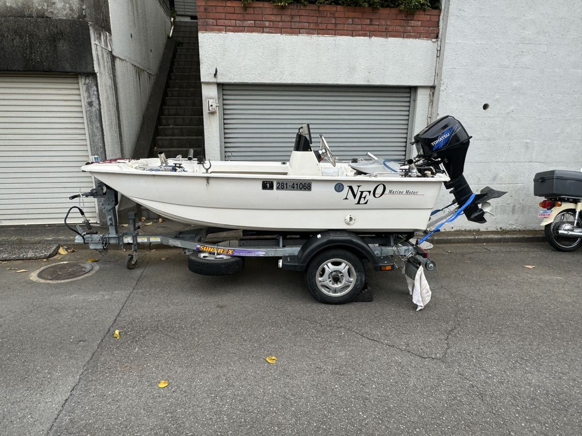全体的に状態が悪い】NEO330 軽トレーラー セットの落札情報詳細 